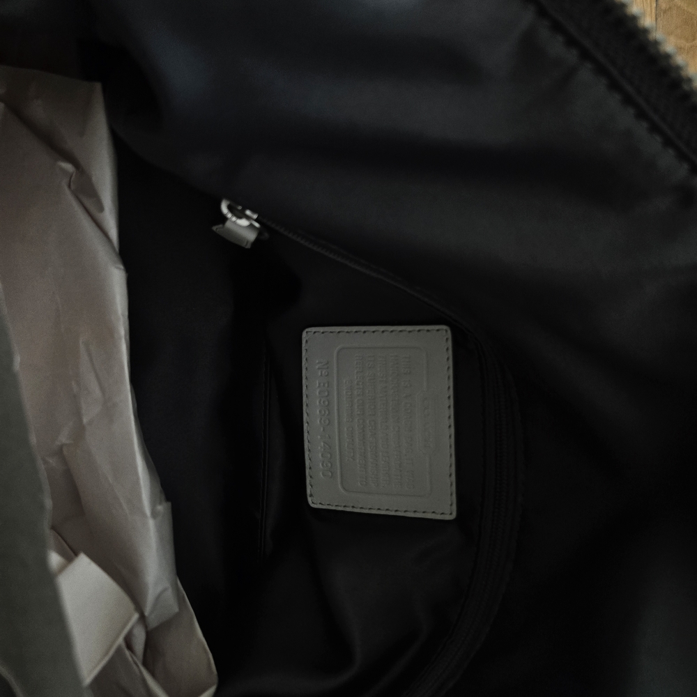 Coach Silver Satchel With Structured Elegance - image 4